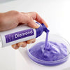 Diamond Smile Zahnbleaching Farbkorrektur Schaum auf einem Objektträger