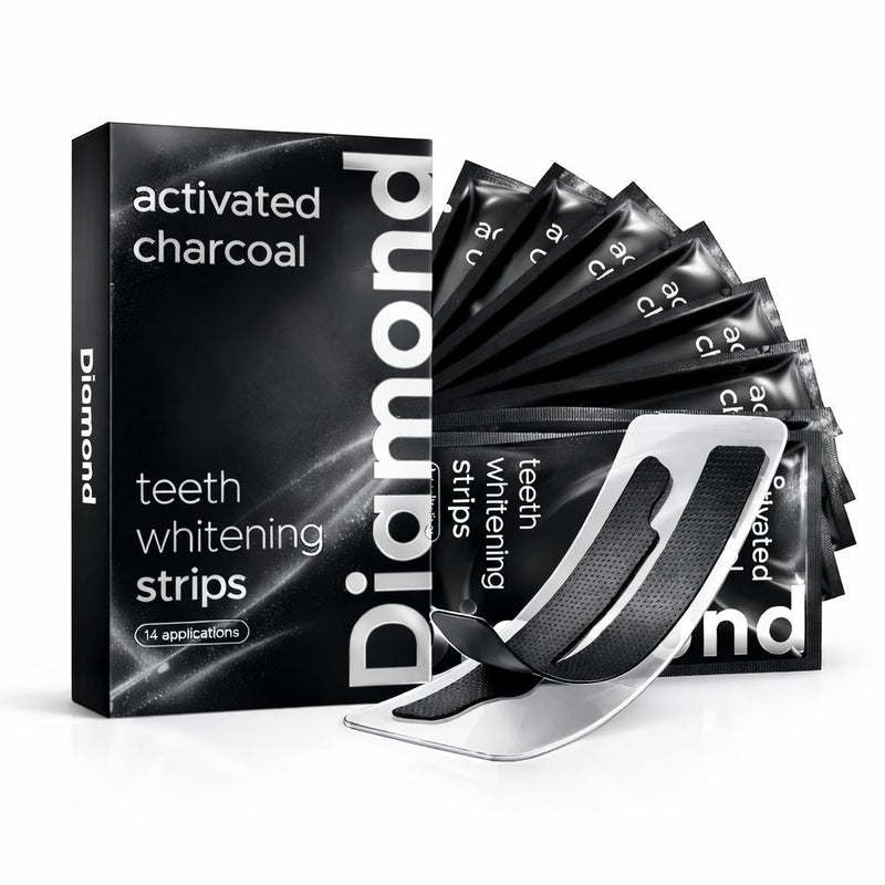 Aktivkohle Zahnbleaching Strips