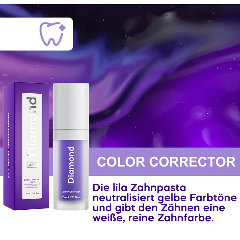 Lila Zahnbleaching Farbkorrektur - Serum für zu Hause Anwendung