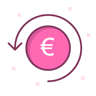 Gelt-Zurück-Garantie auf das Zahnbleaching Set von DiamondSmile zum Zähne aufhellen.