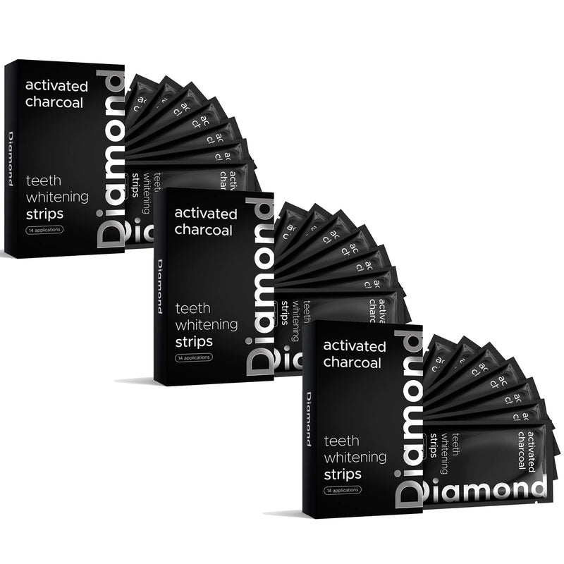 Aktivkohle Zahnbleaching Strips
